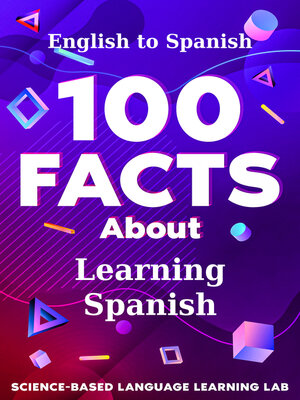 cover image of 100 Facts About Learning Spanish